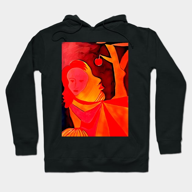 Stream of Consciousness Art Hoodie by Sarah Curtiss